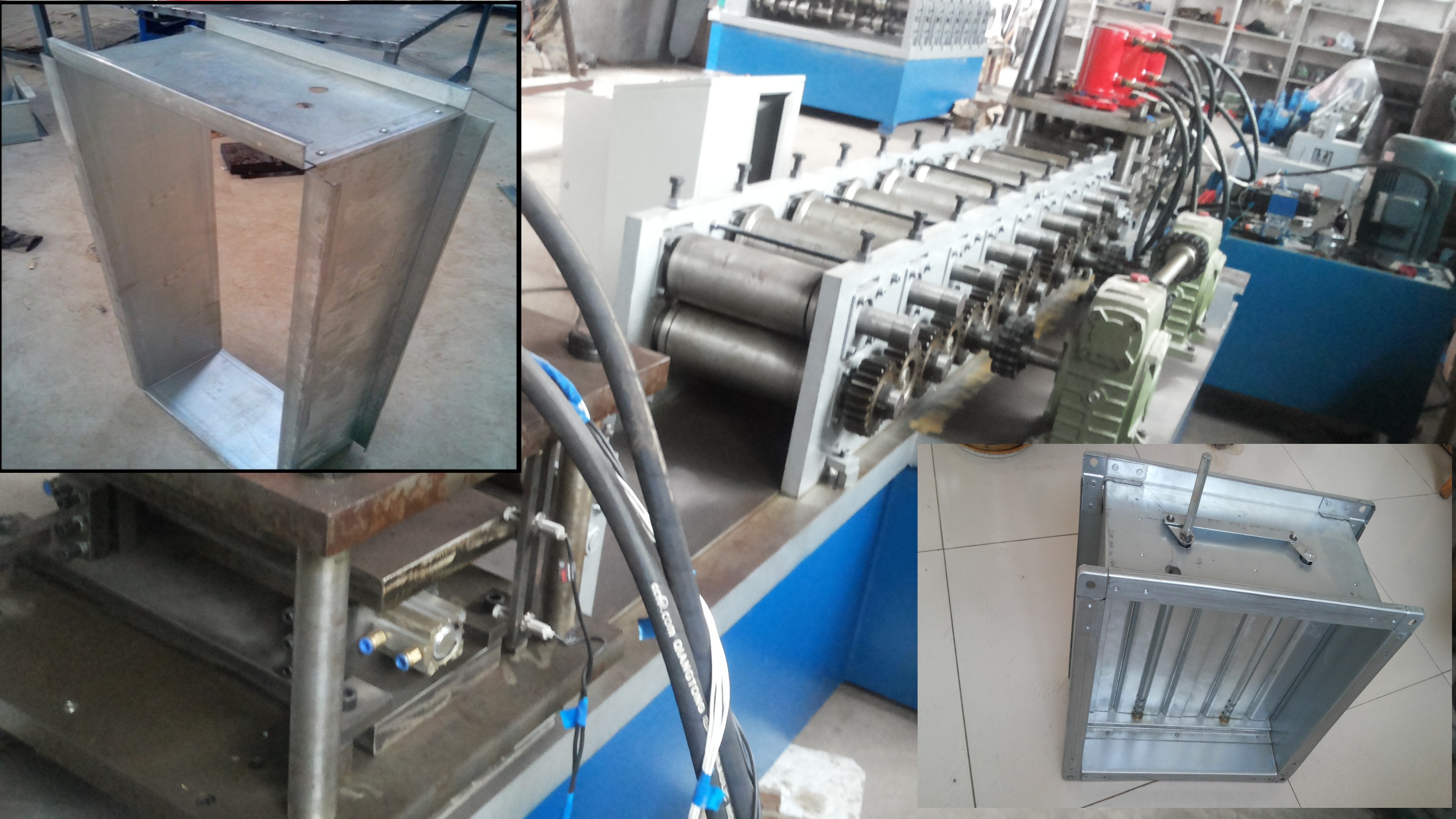 防火閥外框成型機(jī) 液壓機(jī)械領(lǐng)域的精密制造利器